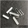 Pipes à fumer 6 mm Quartz Pilier Banger Insert Nail Pipes à fumer avec narguilé 22 mm 27 mm 30 mm 35 mm clair sablé givré pour Terp Dhfqr