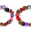 Géométrie Perlée Naturel Agate Bracelets Pour Les Filles Déclaration Bijoux De Mode En Gros Pierre Couleur Grosses Perles Bracelet Bracelets Femmes D Dhgoc