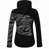 Jackets de esqui mulheres esqui a capuz de casca macia de inverno jaqueta de inverno à prova d'água de snowboard feminino snowboard de caminhada esportes