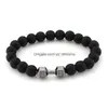 Beaded 9 Style Volcanic Rock Bracelets Aromatherapy Jewelry Essential Oils Diffuser For Women Men Girls Couples Drop Delivery Dhuzz