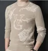 Men's Sweaters New Winter Brand Cashmere Sweater Fashion Jumper Thick Warm Pull Homme Men Clothing