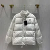 Womens Down Coats Designer Puffer Jackets Fashion Winter Warm Parkas Coat Classic Triangle Windbreaker Jacket Women Outerwear3614850