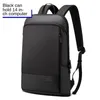 Backpack School Bags For Teenage Boy Business Travel Outdoor Casual Bookbags With Hidden Pocket Daypack Anti-theft Satchel Black