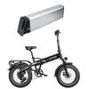 48V 17.5Ah Ebike Hidden Battery Pack 52V 14Ah Para Mate X 750W CMACEWHEEL RX20 Lankeleisi x3000plus Bicicleta elétrica dobrável para pneus gordos