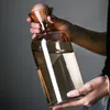 Хипские колбы 1 2L водяной чайник янтарный боросиликатный стеклян