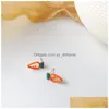 Stud Trendy Small And Mini Cute Carrot Earrings Sweety Lovely Accessories Stud For Girls Boucle Doreille Bijoux Drop Delivery Jewelry Dhpya