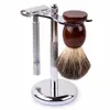 Electric Shavers QSHAVE Men Razor Holder Stainless Steel Shaving Brush Stand Safety It 15cm Rack not including 221203