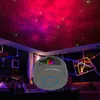 Dekoratif Nesneler Figürinler Yıldızlı Gökyüzü Led Projektör Lambası Gece Işığı Galaxy Ocean Nebula Çocuklar için Uzaktan Kumanda 221203