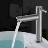 Banyo Lavabo Muslukları Havza Tek Soğuk Paslanmaz Çelik Aksesuar Mutfak Su Musluk Setleri 221203