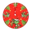 Christmas Decorations Green Elf Tree Skirt Decoration For Home Indoor Navidad Noel Decor Xmas Carpet Year 2023