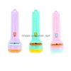 Novelbelysning LED Novelbelysning Baby Slee Story Book Flashlight Projector Torch Lamp Toy Early Education for Kid Holiday Birth Otttr