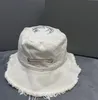 Rozgrany w stylu amerykańskim stary stary krawędź Big Brim Fisherman Hat Yupi Street Cover twarz wklęsły kształt ochrony przeciwsłoneczne Haty Kobieta