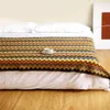 Couverture bohême jeter pour lit doux tricoté avec gland décoratif housse de canapé propagation el tapis de voyage 221203