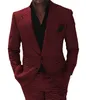 Ternos masculinos Blazers Houndstooth Formal Notch Lapela Tweed Tuxedo para Blazer de Blazer de Casamento 2 Peças Calças Blazer 221202