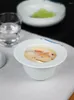 Miski jingdezhen porcelanowy ręcznie malowany chiński styl Tureen Bird's Nest zupa z pokrywką na parze kubka 300 ml