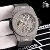 U1 Top AAA Luxury Designer Watch Skeleton Automatic Movemation Self-Swind Спортивные швейцарские часы Big Men