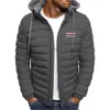 Survêtements pour hommes Martini Racing Print Veste de mode à manches longues Vêtements chauds 7 couleurs rembourrées épaisses Slim Fit Casual Sweats à capuche Manteaux 221202