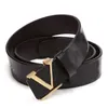 MEN MENSER BELT FASHION RETRO RETRO MOSSINGED WOLITY LEATHER BELLTS 3.7cm Letter