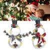 Dekorative Blumen Weihnachten LED WACHE GARLAND HAGE HAGELEGEGEBETE