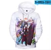 Erkek Hoodies Anime World Online Erkekler/Kadınlar Oyun Gözleri Sevimli Emilia Hoodie Uzun Kollu Sıcak Erkekler/Kızlar Günlük 3D Giyim