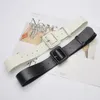 Belts Cowhide Pin Buckle Wide Belt For Women Luxury Design Fashion Casual Coat Decorative Waistband Gothic Vintage Y2k Girdle Female