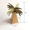 Gift Wrap Creative Palm Tree Wedding Candy Box Coconut Folding Party Chocolate Box Favors Candy ES 221202