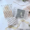 GRESTO DE GREST 100 folhas de sabão artesanal embalagem de papel ecológico invólucro translúcido Favor Favor Packaging 221202