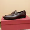 Hommes d'affaires en cuir véritable appartements marche mocassins décontractés hommes fête de mariage marque chaussures habillées taille 38-45 rh0009559