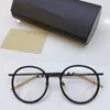 Newarrival 1326 Unisex Round Glasses Frame Metal Apron Big fullrim 52-21-145mm for Prescription eyeglasses goggles fullset Packing case