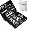 Nail Art Kits Cutter Pediküre Scheren Set Edelstahl Adler Haken Tragbare Maniküre Clipper Pflege Werkzeug