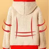 女性用ジャケットスタイルカジュアル暖かい日本の冬の女性フーディースウェットシャツハラジュクグッドナイトクラウドムーンレタープルオーバー女性221201