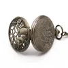 Pocket horloges retro steampunk mooie prinses kwarts kinderen vintage ketting hanger keten fob cadeaus meisjes meisjes