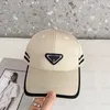 Mode Rosa Svart Nylon Baseballhatt Lyx Metalletikett Bokstäver Keps Designer Bollkepsar Herr Casquette Kvinnor Sport P Vårhattar 4 Färger Hot