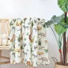 Couvertures de bébé en mousseline Bambou Coton Emmaillotage Swaddle Nouveau-né Gaze Wraps Toddler Summer Bath Towels Parisarc Crib Sheet Poussette Cover Quilt Infant Robes BC190-3