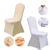 Chair Covers Cover Spandex Wedding Universal Lycra Stretch Elastic Party El Banquet Dining Kitchen Washable Thick