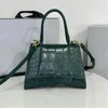 Mode Abendtaschen Krokodilleder Mini Sanduhr Tasche Luxus Designer Umhängetasche Handtasche Frauen Geldbörsen Echtes Leder Damen Schulter Sanduhr Taschen