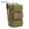 Utomhuspåsar reser ryggsäck Taktisk militari väska vattentät vandring ryggsäck nylon axelpaket för camping klättring molle 221203