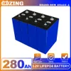 新しい8PCS LifePO4 3.2V 280AHバッテリーグレードA 12V 24VバッテリーパックセルDIY for RV EVボートゴルフカートEVフォークリフトEU米国免税