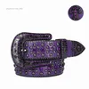 2022 مصمم حزام BB Simon Rhinestone Belt للرجال والنساء المصنوع يدويًا Hip Hop Punk Plateal Pantsile Pant