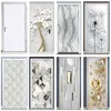 Andra dekorativa klistermärken Creative White Home Decor Wallpaper Door Sticker för vardagsrum sovrumsdekoration Adhesive Wall Decal Vinyl avtagbar affisch 221203