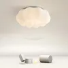 Lampadario White Cloud Led s Lampada da soffitto a forma di zucca per il ristorante Soggiorno Creato per la camera dei bambini Lampada decorativa 221203