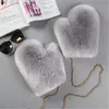 خمسة أصابع قفازات الشتاء Winter Women’s Fux Fur Fur-fire-firedly mittens Women Women Fashion Plush Plush Hand Warmer S2474 221202