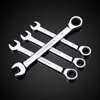 Andra handverktyg Nyckel Ratchet Wrench Set 72 Tooth Gear Ring Torque Socket Metric Combination Spanners Car Repair 221202