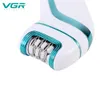 Epilator VGR 3 in 1 Rechargeable For Women Hair Remover Female Face Depilation Leg Body Shaver Callus 221203