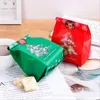 Gift Wrap 50pcs Packing Bags Christmas Bag Snowflake Tree Baking Wrapping Packaging Candy Boxes for Home Xmas Decorations 221202