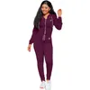 Nouveau grande taille femmes survêtements deux pièces femme ensemble pantalons et haut femmes survêtement vêtements décontracté 2 pièces tenue sport costume jogging costumes survêtements combinaisons 215