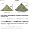 Tents and Shelters Pyramid With Snow Skirt Ultralight Outdoor Camping Teepee A Chimney Hole For Cooking Travel Backpacking 221203