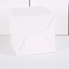 Embrulhado de presente 100pcs 5x5x5/6x6x6/7x7x7/8x8x8cm caixa de papel de papel de papel de papel branca em branco Kraft Candy Packaging Diy Bakie BOOKIE WRAPER 221202
