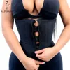 Femmes Shaper Latex Taille Formateur Body Shaper Corsets avec Zipper Cincher Corset Top Minceur Ceinture Noir Shapewear Plus La Taille 221202