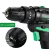 Electric Drill 25V 21V Trådlös handpåverkan Sladdlös litiumbatteri skruvmejsel för att dekorera hus Ing -skruvar Power Tool 221202